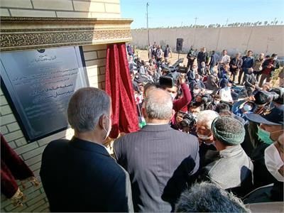 افتتاح تصفیه خانه فاضلاب شهرستان شادگان