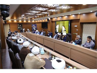 نشست شورای فرهنگی ائمه جماعت آبفا استان