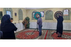 برگزاری مسابقه دارت به مناسبت روز دختر