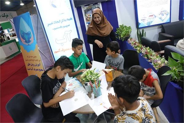 غرفه مدیریت مصرف آب در نمایشگاه هفته دولت 1402